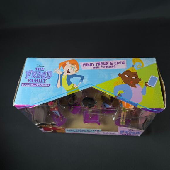 Disney The Proud Family - Penny Proud and Crew Mini Figurines Set - New - Picture 2 of 7